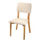 Conjunto Sala De Jantar Mesa 180cm Com 6 Cadeiras Rubi  Natur