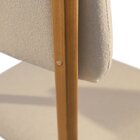 Conjunto Sala De Jantar Mesa 180cm Com 6 Cadeiras Rubi  Natur