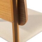 Conjunto Sala De Jantar Mesa 180cm Tampo Madeira/vidro Rubi S