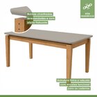 Conjunto Sala De Jantar Mesa 180x90cm Tampo Mdf Com 6 Cadeira