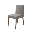 Conjunto Sala De Jantar Mesa 180x90cm Vidro Com 6 Cadeiras Am