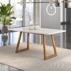 Conjunto Sala De Jantar Mesa 180x90cm Vidro Com 6 Cadeiras Am