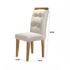 Conjunto Sala De Jantar Mesa 4 Cadeiras Luísa Espresso Móveis