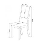 Conjunto Sala De Jantar Mesa 8 Cadeiras Isabela Viero Grigio/