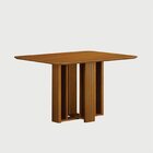 Conjunto Sala De Jantar Mesa Amanda 4 Cadeiras 120cm Miami Ye