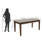 Conjunto Sala De Jantar Mesa Áries E 06 Cadeiras Astrid Imbui