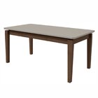 Conjunto Sala De Jantar Mesa Aries Tampo Mdf/vidro Com 6 Cade