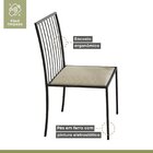 Conjunto Sala De Jantar Mesa Berlim 120x90cm Tampo Madeira Bp