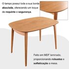 Conjunto Sala De Jantar Mesa Ceci Com 4 Cadeiras Allegra Espr