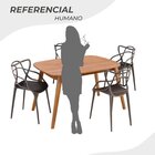 Conjunto Sala De Jantar Mesa Ceci Com 4 Cadeiras Allegra Espr