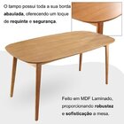 Conjunto Sala De Jantar Mesa Ceci Com 6 Cadeiras Eames Espres