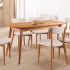 Conjunto Sala De Jantar Mesa Ceci Com 6 Cadeiras Eames Espres