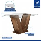 Conjunto Sala De Jantar Mesa Classic E 4 Cadeiras Vitória Cel