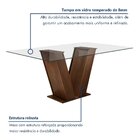 Conjunto Sala De Jantar Mesa Classic E 6 Cadeiras Vitória Cel