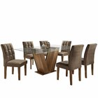 Conjunto Sala De Jantar Mesa Classic E 6 Cadeiras Vitória Cel