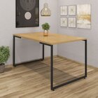 Conjunto Sala De Jantar Mesa Com 2 Bancos Porto Espresso Móve