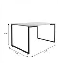 Conjunto Sala De Jantar Mesa Com 4 Cadeiras Allegra Pp Espres