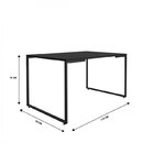 Conjunto Sala De Jantar Mesa Com 4 Cadeiras Allegra Pp Espres