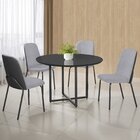Conjunto Sala De Jantar Mesa Com 4 Cadeiras California Preto/