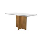 Conjunto Sala De Jantar Mesa Com 4 Cadeiras Cayman Espresso M