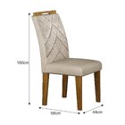 Conjunto Sala De Jantar Mesa Com 4 Cadeiras Larissa Freijó/pa