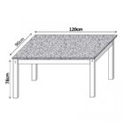 Conjunto Sala De Jantar Mesa Com 4 Cadeiras Liana Espresso Mó