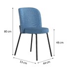 Conjunto Sala De Jantar Mesa Com 4 Cadeiras Love Yescasa Pret