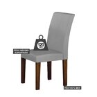 Conjunto Sala De Jantar Mesa Com 4 Cadeiras Napoli Leifer Bra