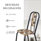 Conjunto Sala De Jantar Mesa Com 6 Cadeiras Fortaleza Losango