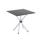 Conjunto Sala De Jantar Mesa Com Ardósia E 04 Cadeiras Dany P