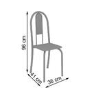 Conjunto Sala De Jantar Mesa Com Ardósia E 06 Cadeiras Iris P