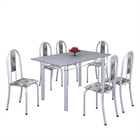 Conjunto Sala De Jantar Mesa Com Granito E 06 Cadeiras Iris P