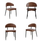 Conjunto Sala De Jantar Mesa Com Vidro Candian 6 Cadeiras Ble