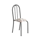 Conjunto Sala De Jantar Mesa Com Vidro E 04 Cadeiras Ane B Ar