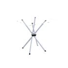 Conjunto Sala De Jantar Mesa Com Vidro E 04 Cadeiras Dany Bot