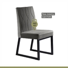 Conjunto Sala De Jantar Mesa Com Vidro E 06 Cadeiras Atena Ve