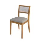 Conjunto Sala De Jantar Mesa Com Vidro E 4 Cadeiras Ônix  Nat