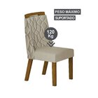 Conjunto Sala De Jantar Mesa Dacota 6 Cadeiras Dacota Freijo/