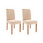 Conjunto Sala De Jantar Mesa Dani Com 4 Cadeira Em Mdf Claric