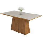 Conjunto Sala De Jantar Mesa Delicata E 6 Cadeiras Foccus Vie