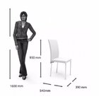 Conjunto Sala De Jantar Mesa Diana 6 Cadeiras Viana Espresso