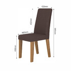 Conjunto Sala De Jantar Mesa Dior 4 Cadeiras Venus Viero