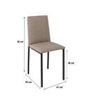 Conjunto Sala De Jantar Mesa Dubai 120x75cm Tampo Vidro Com 4