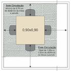 Conjunto Sala De Jantar Mesa E 4 Cadeiras Bege