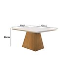 Conjunto Sala De Jantar Mesa E 4 Cadeiras Carolina Espresso M