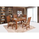 Conjunto Sala De Jantar Mesa E 4 Cadeiras Mariah Naturalle