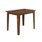 Conjunto Sala De Jantar Mesa E 4 Cadeiras Nicoli Rústico/preto