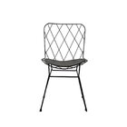 Conjunto Sala De Jantar Mesa E 4 Cadeiras Rotterdam Preto