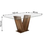 Conjunto Sala De Jantar Mesa E 6 Cadeiras Classic Cel Móveis