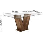 Conjunto Sala De Jantar Mesa E 6 Cadeiras Classic Cel Móveis